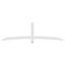 Ekena Millwork Bellingham Architectural Grade PVC Gable Bracket, 96"W x 28"H x 2"D x 4"F, 7/12 Pitch GBP096X28X0204BEL00 - alternate 4